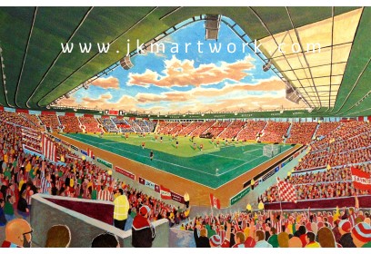 St Mary's Stadium Fine Art Print - Southampton FC